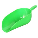 Green Plastic Shovel Feed Scoop for Pet Food Ice Ingredient Break Resistance