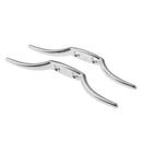 112mm Rope Cleat Stainless Steel Boat Dock Marine Yacht Line Flag Anchor