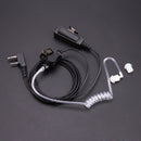 2 Pin Covert Acoustic Tube Earpiece Headset Mic for Baofeng Kenwood UV-5R A