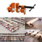1/2 3/4inch Wood Gluing Pipe Clamp Set Cast Iron Woodworking Carpenter Tool