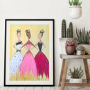 DIY Full Drill Diamond Painting Three Girls 5D Rhinestone Art Mosaic Kits