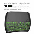 2.4Ghz Mini Wireless Keyboard Full Screen Mouse Touchpad Handheld Remote Co