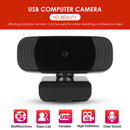 1MP 720P HD Web Camera with Microphone USB 2.0 Plug N Play Webcam for PC