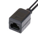 1set POE Cable Passive Power Over Ethernet Adapter Cable POE Splitter InjecSEAU
