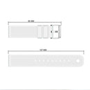 Silicone Replacement Sport Watch Band Strap for Huami Amazfit GTS (White) A