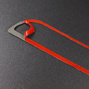 For Mazda Cx-5 Cx5 2017-2018 100% Carbon Fiber Display Panel Trim 1Pc