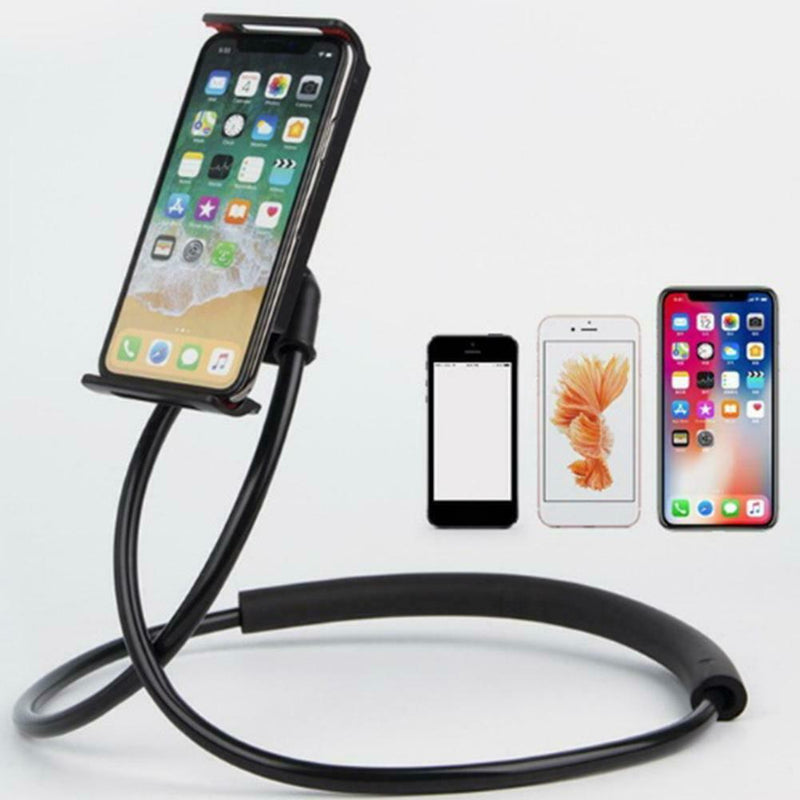 Lazy Necklace Hanging Mobile Phone Holder Portable Flexible Tablet Stand Bracket