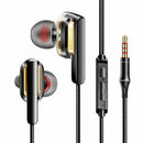 Wired Headphone Headsets Earbuds Noise Isolating In-The-Ear-Headphones For