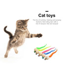 Cat Worms Wooden Ball with Bell Pet Kitten Interactive Teasing Playing Toys