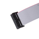 5Pcs 20-Pin IDC Flat Ribbon DATA Cable 20CM 2.54MM Pitch AVR ISP JTAG Wire JR
