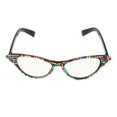 Punk Colorful Crystal Party Sunglasses Glasses Hip Hop Dress Up Costume Prop