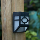 LED Garden Light Solar led Panel Lamp Sensor Waterproof mounted Outdoor Fen K3D8