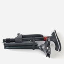 Elderly Cane Sticks Anti-Slip Sticks with Lights Four Feet Folding Telescop