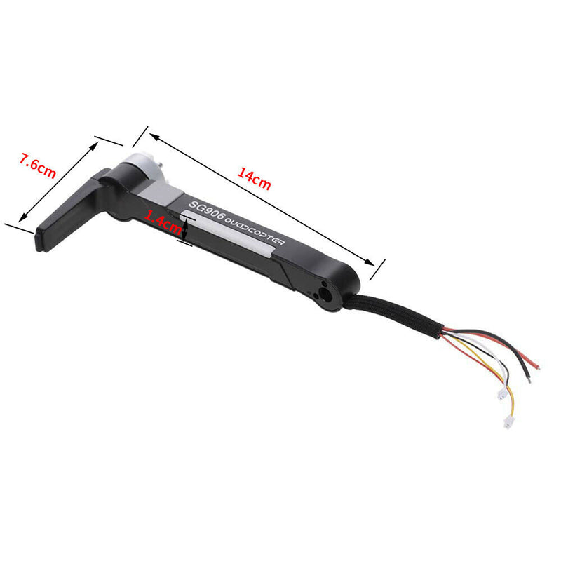 SG906 Drone Arms Replacement Front B Arm W/Motor for CSJ-X7 Beast SG906 X19 F8B7