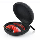 Black Portable Hard Case Storage Bag For SD TF Card Earphone Headphone Earbuds*