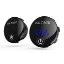 DC 5V-48V LED Display Voltmeter for Boat Marine Vehicle Motorcycle Truck ATV UTV
