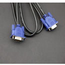 Computer Connector 5FT / 1.5M Male to VGA Male Video Monitor Cable Adapter PC TV