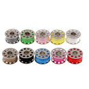 20pcs Practical Cotton Sewing Machine Thread and Bobbins with Plastic Case