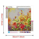5D DIY Full Drill Diamond Painting Flowers Cross Stitch Mosaic Kits (W1175)