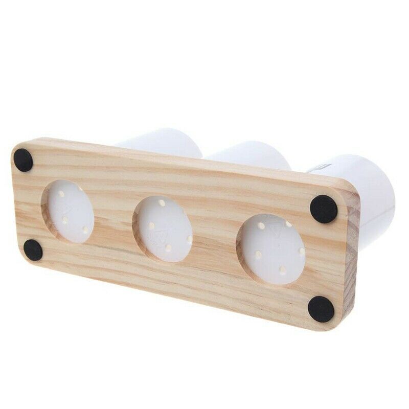 1 Set Oak Base Chopsticks Barrel Tableware Draining Rack Kitchen Tools H6E7