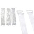 12PCS/6Pairs Clear Invisible Transparent Bra Straps