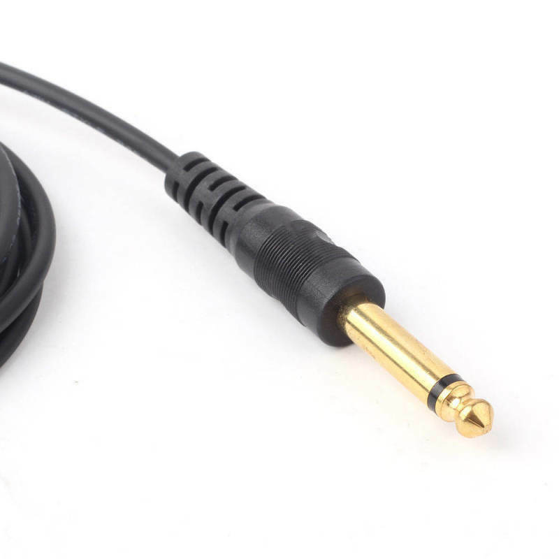 1 pcs Tattoo RCA Clip Cord for Tattoo Machine Flexible 1.8M Black