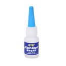 Nail Tip Glue 10g With Brush Acrylic False Nails Strong Adhesi%!