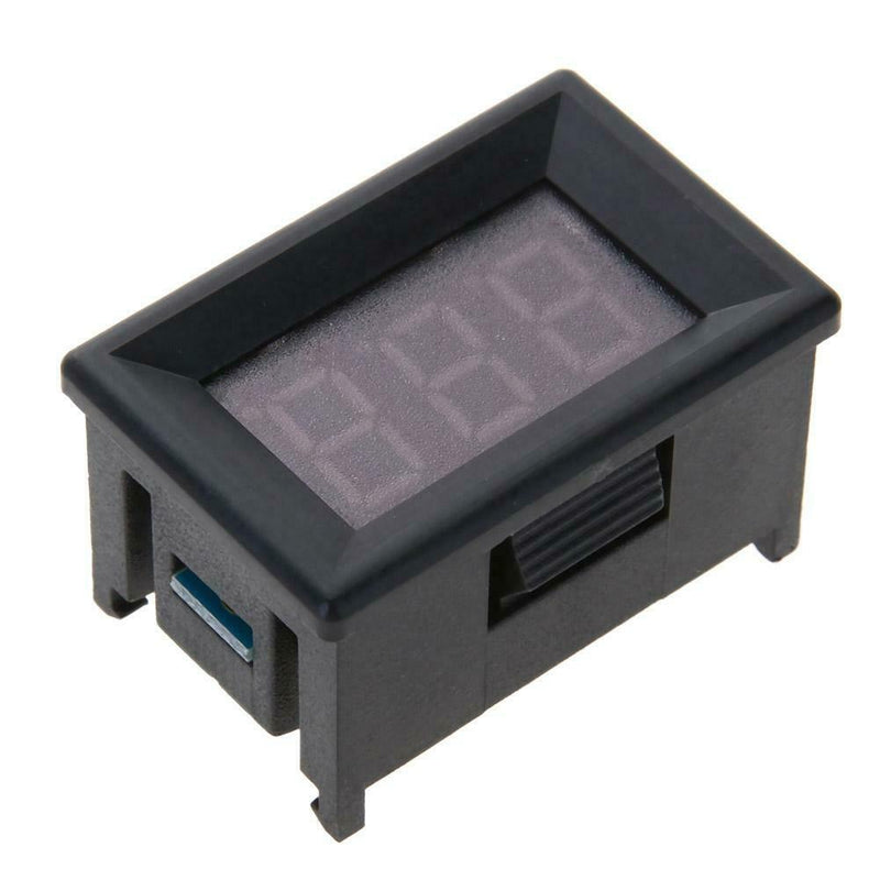 Mini 0.36in DC 2.4V-30V 2-Wire LED Digital Display Panel Battery Voltmeter Meter