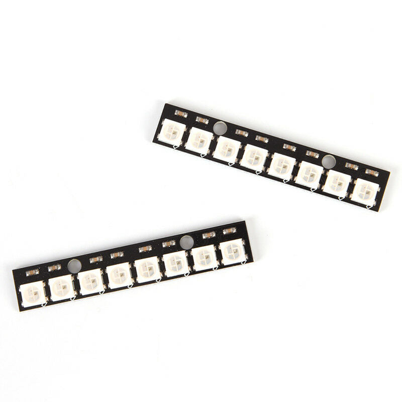 Black 8 Channel WS2812 5050 RGB 8 LEDs Light Strips Drivers Board for Arduin Kw