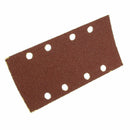 120 Grit (Medium) Sanding Sheet 1/3 Sander 93mm x 190mm Hook and Loop 10 Pa