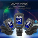 Clip-on Digital LCD Tuner Parts for Classic Folk Acoustic Guitar Chromatic