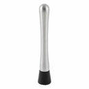 Striated Stainless Steel Cocktail Drink Mortar Mixer Bar 20cm long