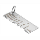 Wire/Metal Sheet Thickness Gauge Welding Gage Plated Size inspection tool