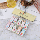 10Pcs/lot Easter Wooden DIY Photo Clips Rabbit Clip Photo Cra_