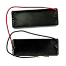 2Pcs Open 5 String Bass Pickups Wired Soap Bar Style Replacement Musical