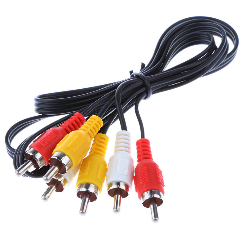 4 Way AV Selector RCA Selector Composite Audio Selector L / R With 4 Inputs And
