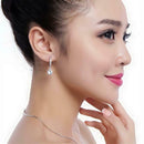 1 pair of stainless steel hoop earrings ladies unisex hoop earrings