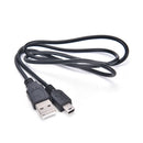 1m Long MINI USB Cable Sync & Charge Lead Type A to 5 Pin B Phone MP3 Charger LJ