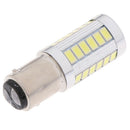 2Pcs BA15D P21W 1157 33SMD LED Car Backup Reverse Head Light Bulb OZ