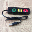 High Speed 4 Port USB 2.0 HUB Splitter Towed Adapter Converter For PC Laptop YQP