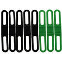 10 BIKE CYCLE BICYCLE SILICONE ELASTIC STRAP BANDAGE TIE FLASHLIGHT ODOMETE