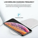 Multi-function wireless charger 3-in-1 mobile phone holder base 10W QI fast