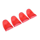 4pcs L2 R2 Trigger Extenders for PS4 Controller Game Accessory Kit (Red)