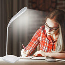 14LED Foldable Touch Table Lamp Rechargeable Dimmable Bedside Desk Light