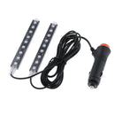 Blue 9 LED LED Rope Strip Light Night Lighting Outdoor Indoor Background Light