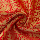 One Set Red Rod Pocket Short Tier Curtains Panels Half Drapes for Bathroom