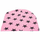 Kids Boys Girls Stars Patterns Soft Cute Knit Hat Beanies Cap pink F1I1