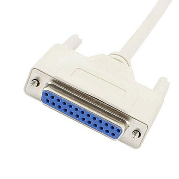 1.5M Male 25 Pin to Female DB25 Parallel Centronics Cable Replacement G1C1