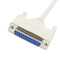 1.5M Male 25 Pin to Female DB25 Parallel Centronics Cable Replacement G1C1