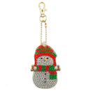 4pcs DIY Christmas Full Drill Special Shaped Diamond Painting Bag Keychains